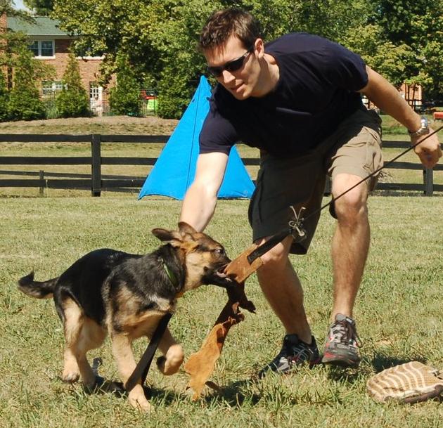Kally and Winner Pup